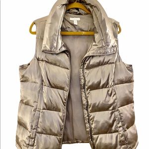 Charter Club XL silver vest